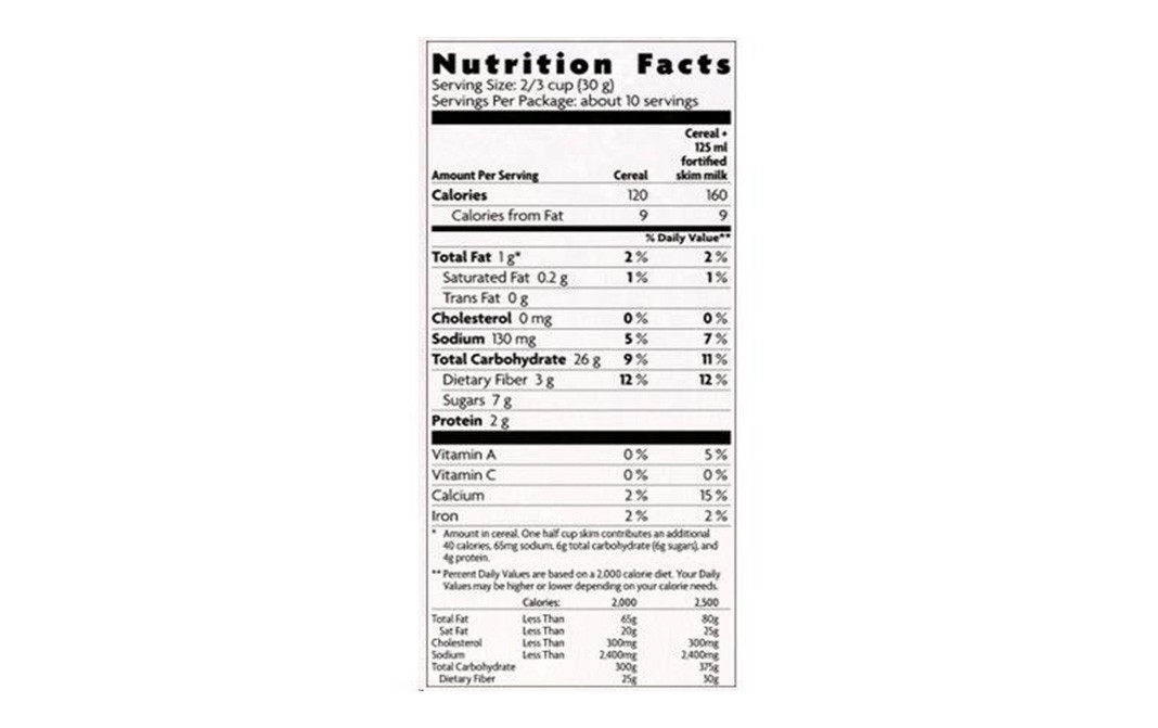 Nature's Path Organic Sunrise Crunchy Cinnamon (Corn, Quinoa, Flax, Buckwheat & Amaranth)   Box  300 grams